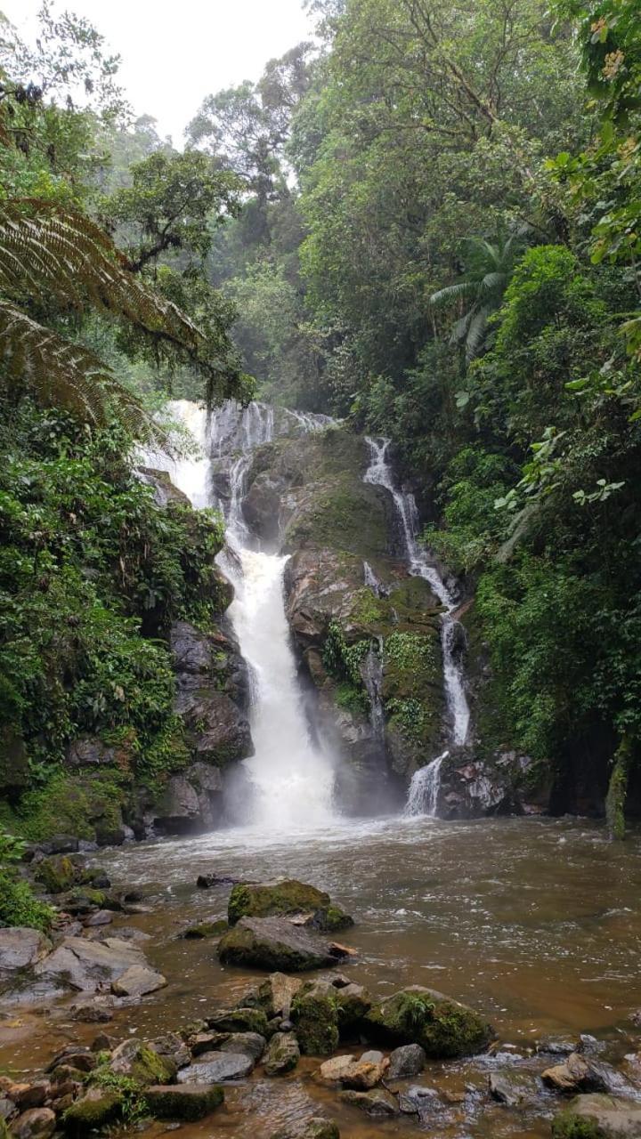 Pousada Recanto Dos Pinheiros Pilar do Sul Esterno foto