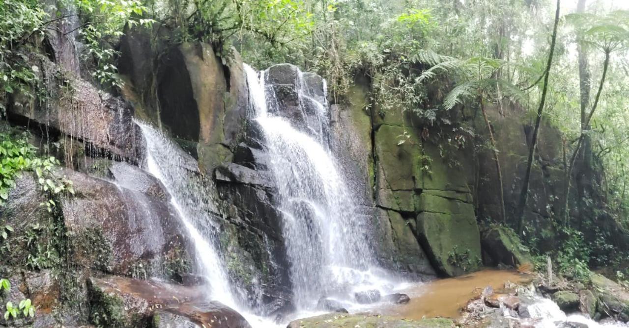 Pousada Recanto Dos Pinheiros Pilar do Sul Esterno foto