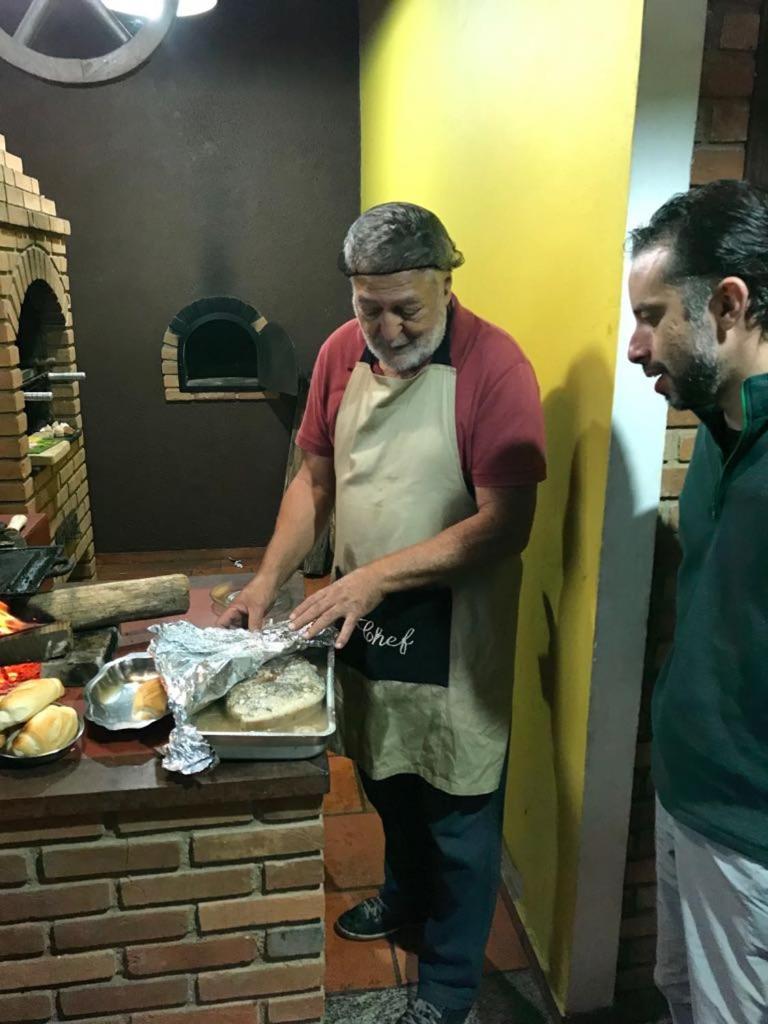 Pousada Recanto Dos Pinheiros Pilar do Sul Esterno foto